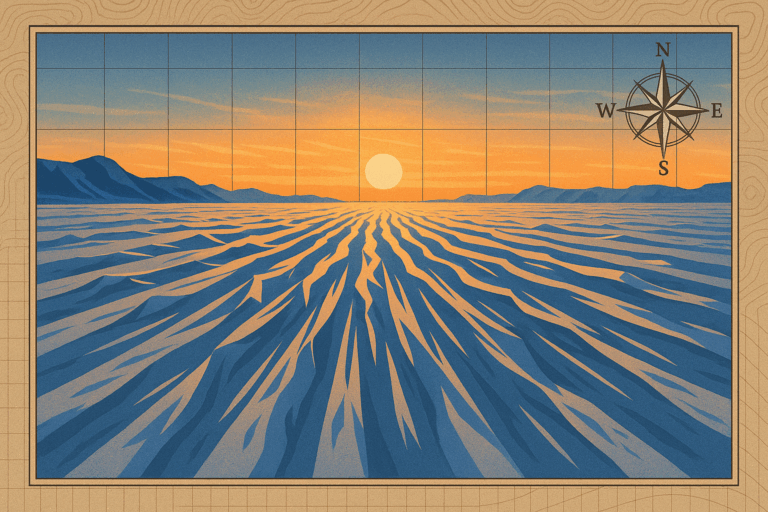 Sastrugi: The Wind-Carved Snowscapes