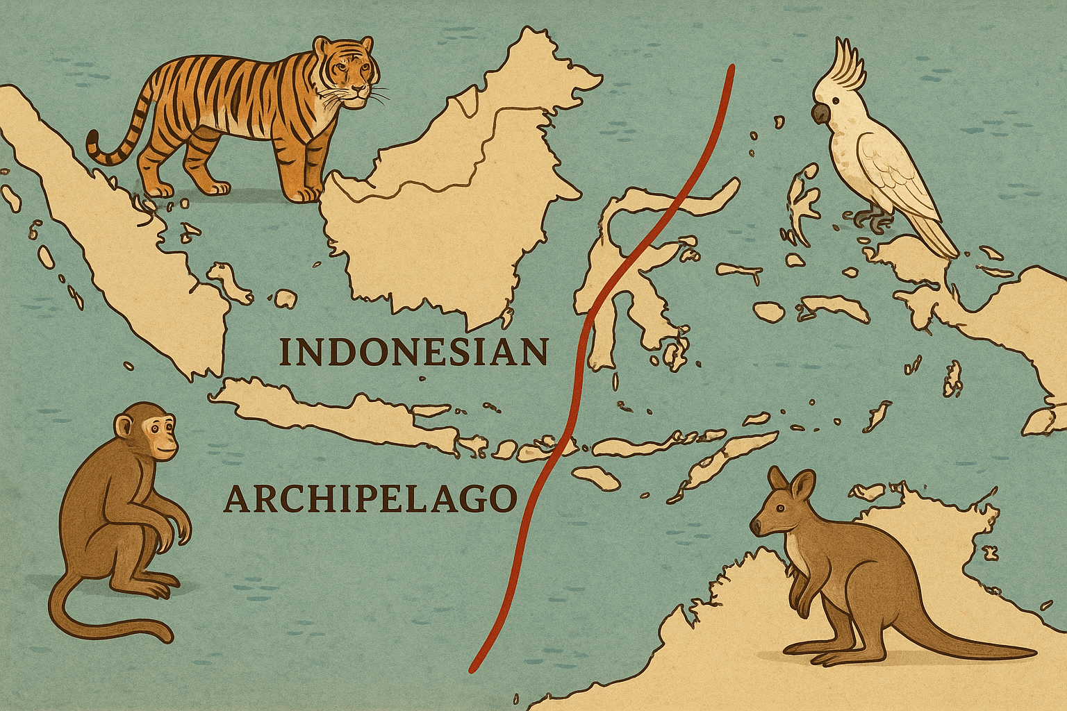 The Wallace Line: An Invisible Barrier