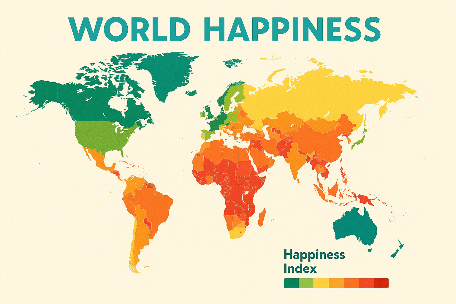 The Geography of Global Happiness