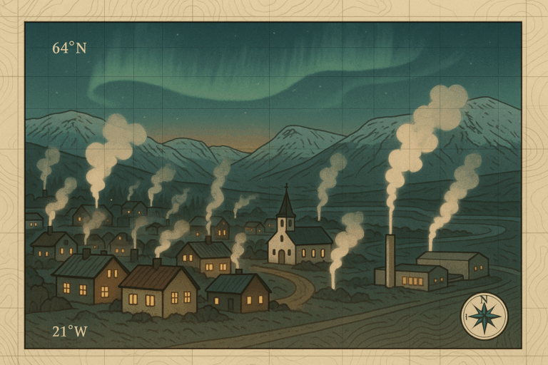 Geothermal Towns: Living on a Volcano