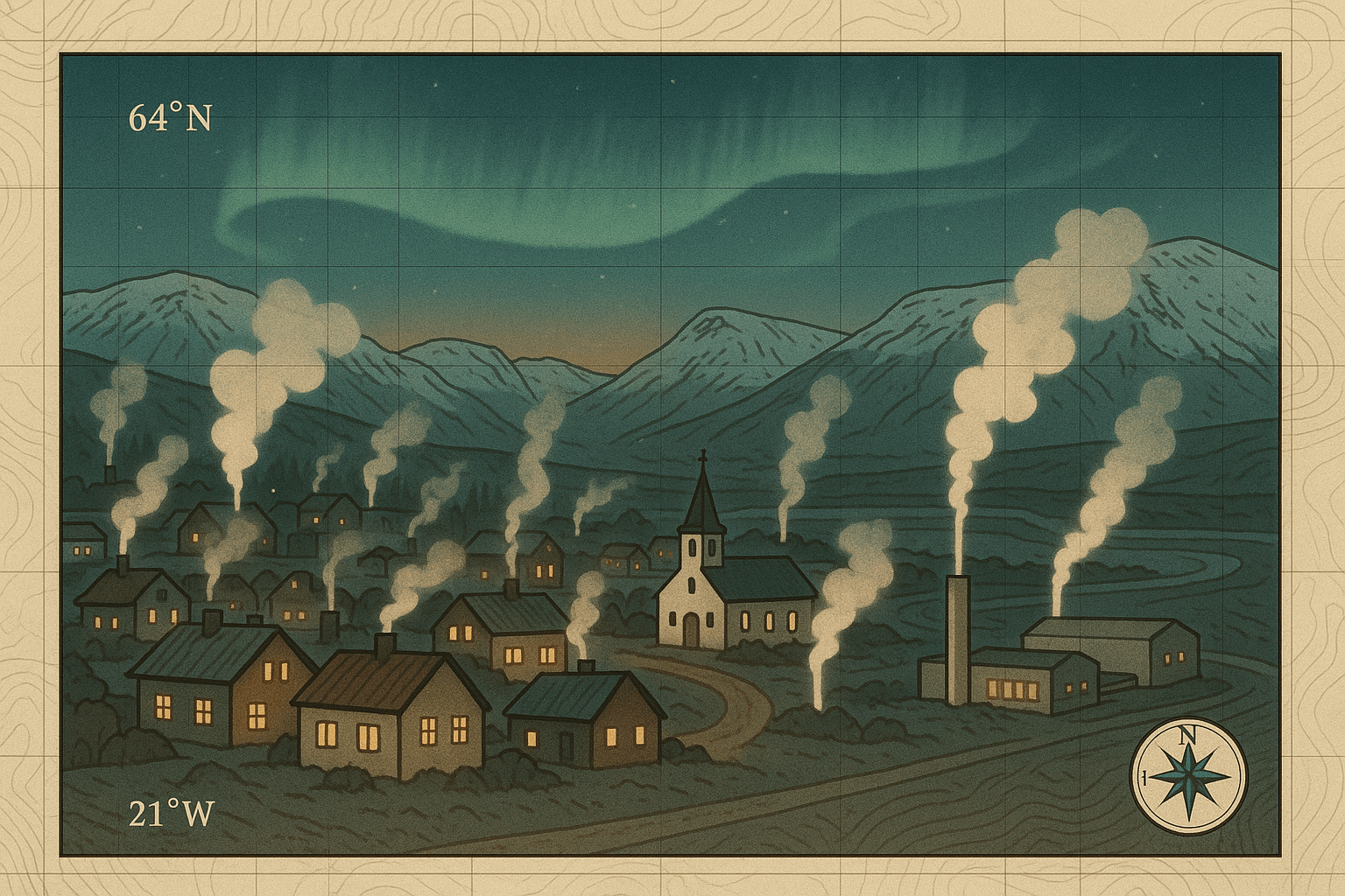 Geothermal Towns: Living on a Volcano