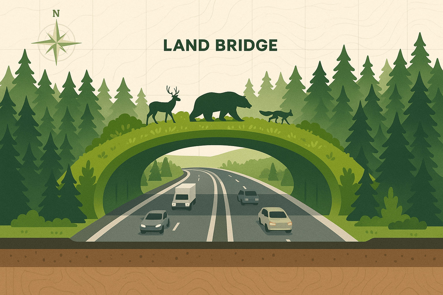 Wildlife Corridors: Animal Superhighways