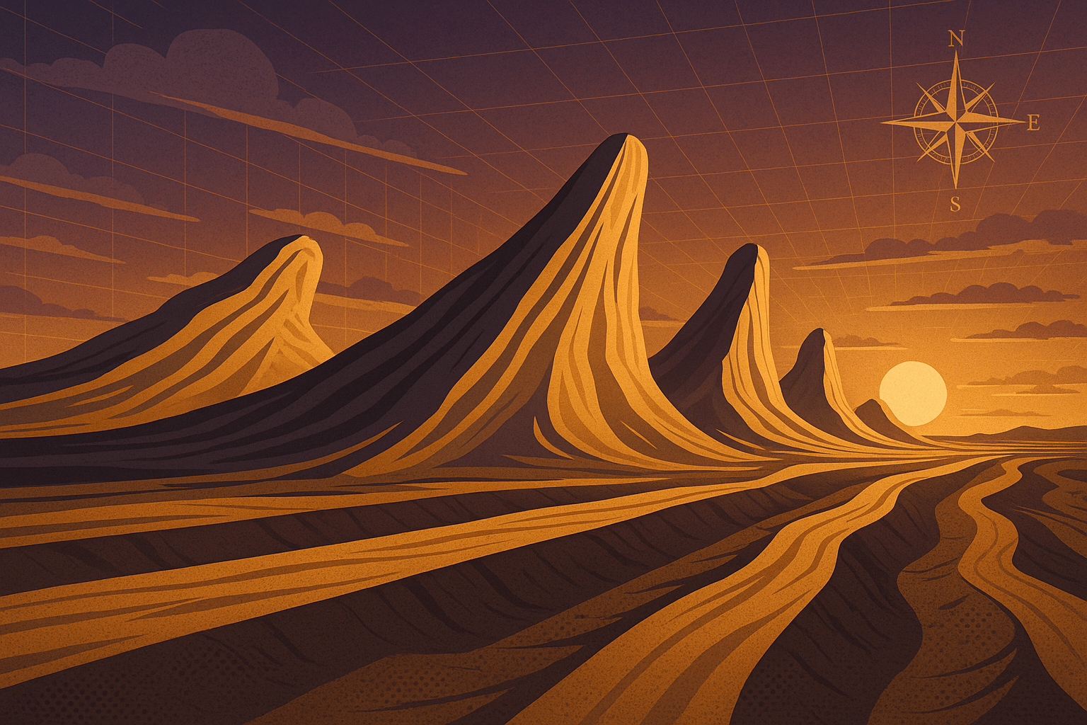 Yardangs: Wind-Sculpted Desert Landscapes