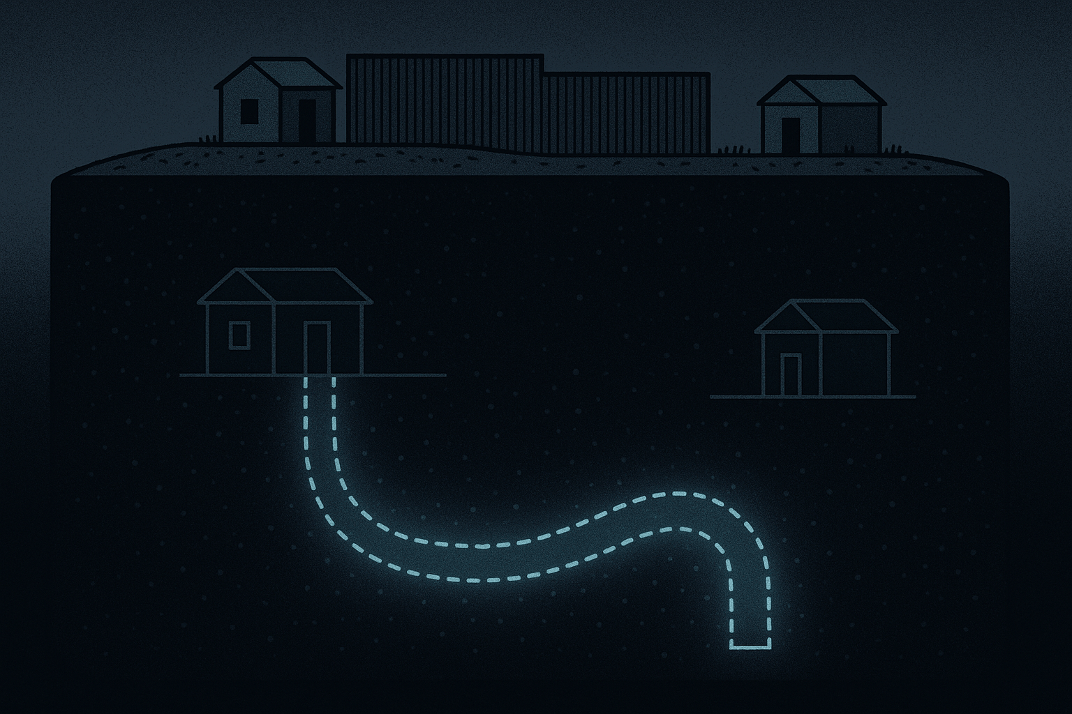 Geography of Smuggling Tunnels