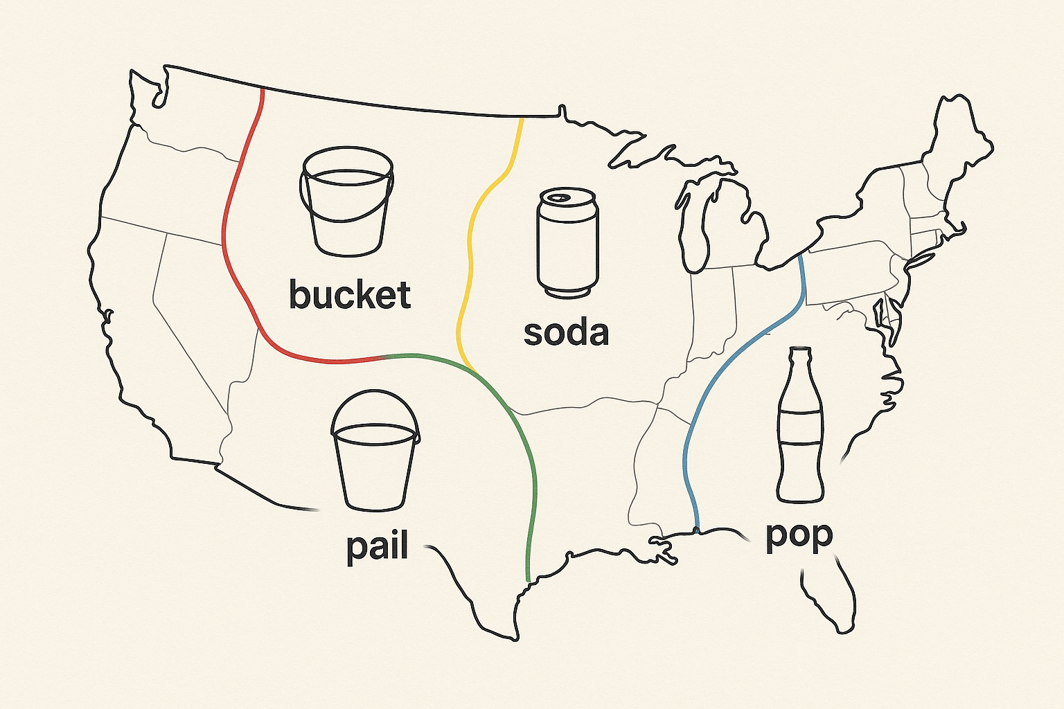 Isogloss Maps: Drawing Lines Between Words