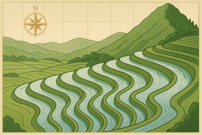 Terraced Farming: Sculpting Mountains for Food