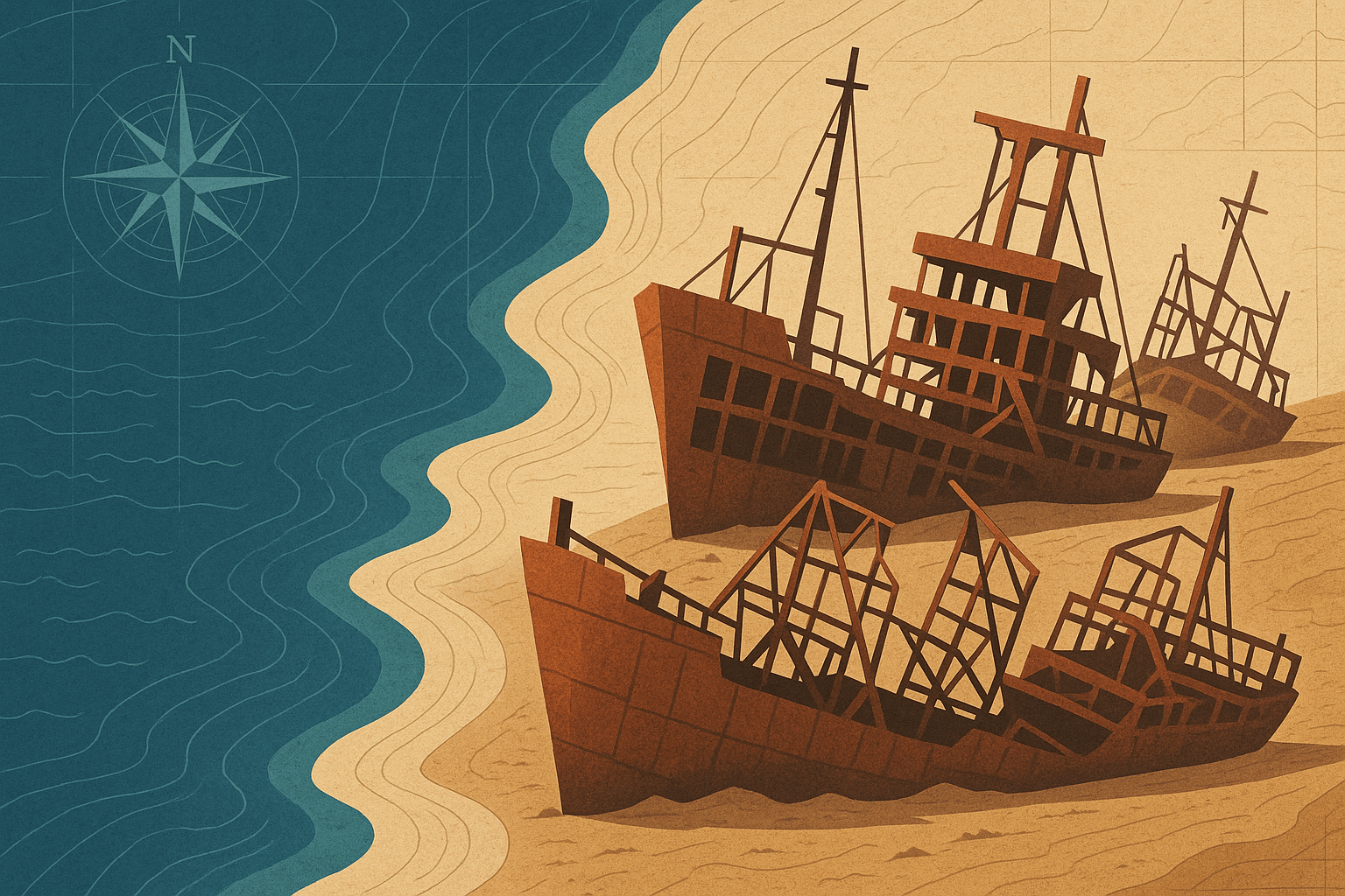 Ship Breaking Yards: The World’s Beach Graveyards