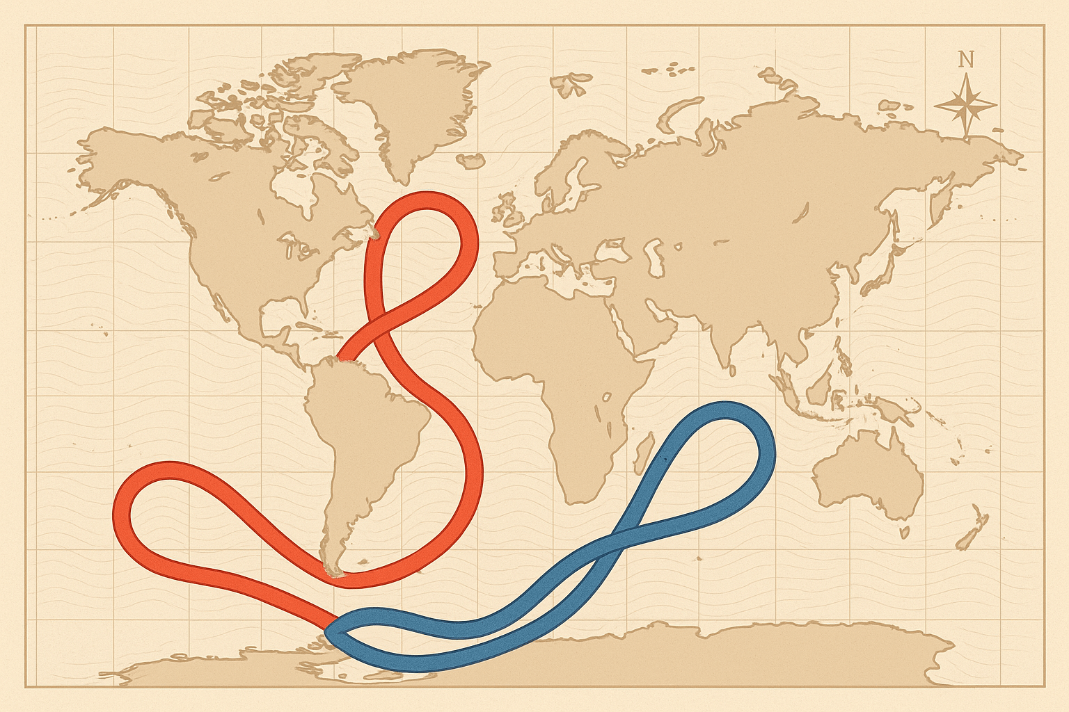 The Global Ocean Conveyor Belt