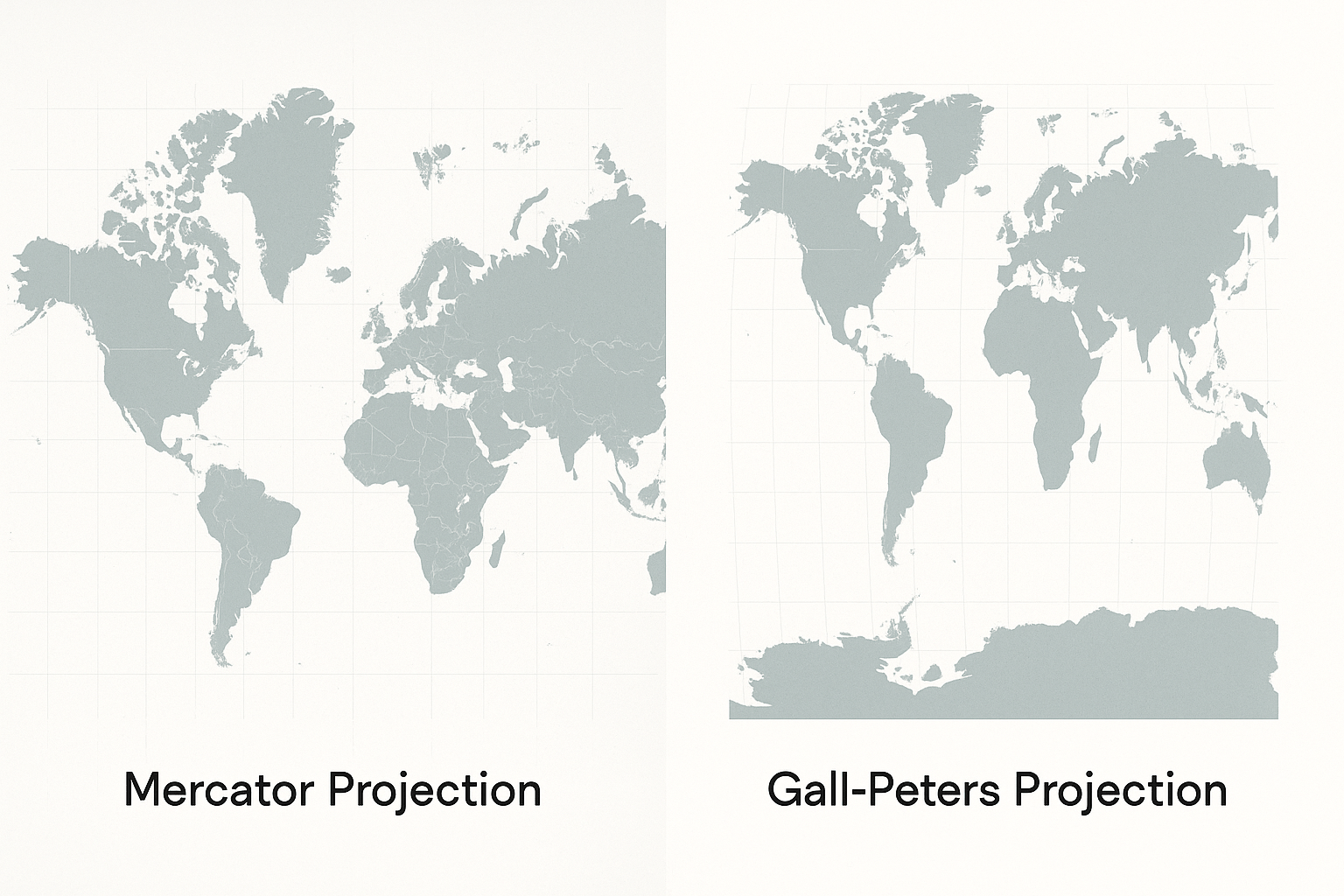 The Gall-Peters Bias: A Map’s Politics