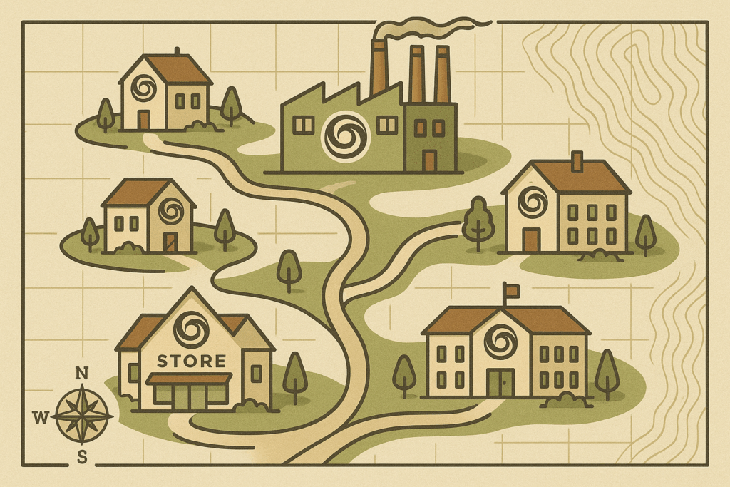 Company Towns: Corporate Geography