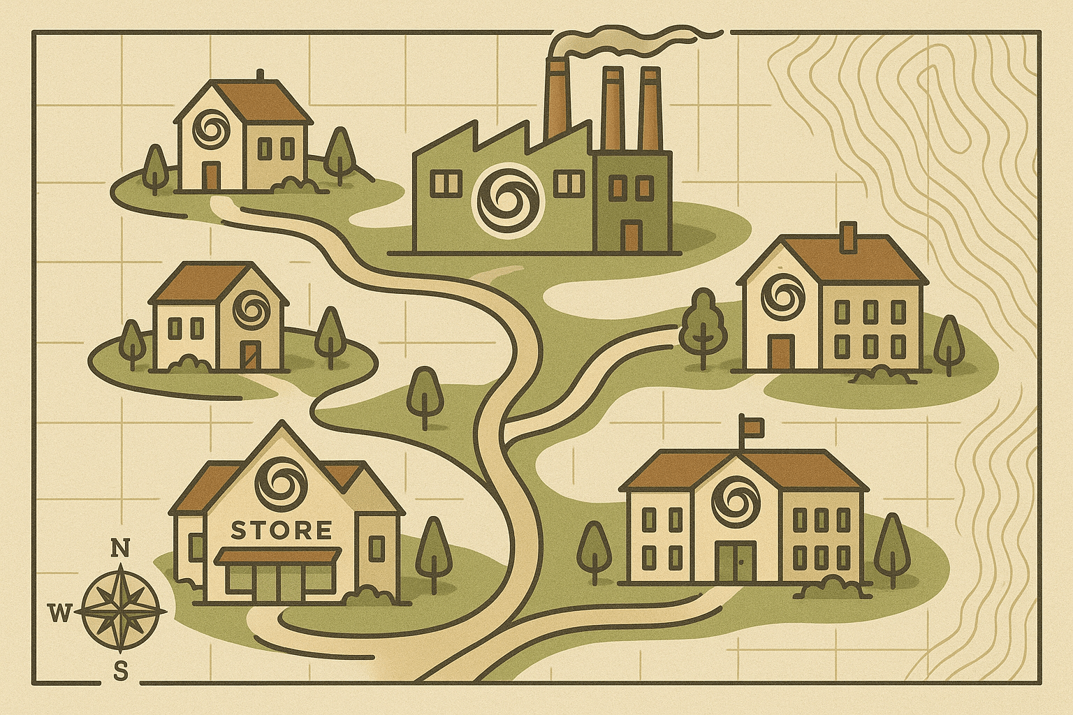 Company Towns: Corporate Geography