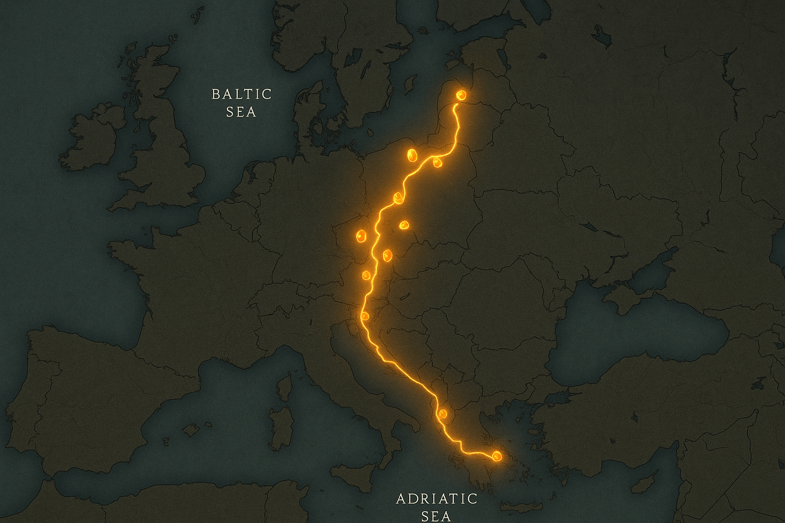 The Amber Road: An Ancient Gemstone Highway