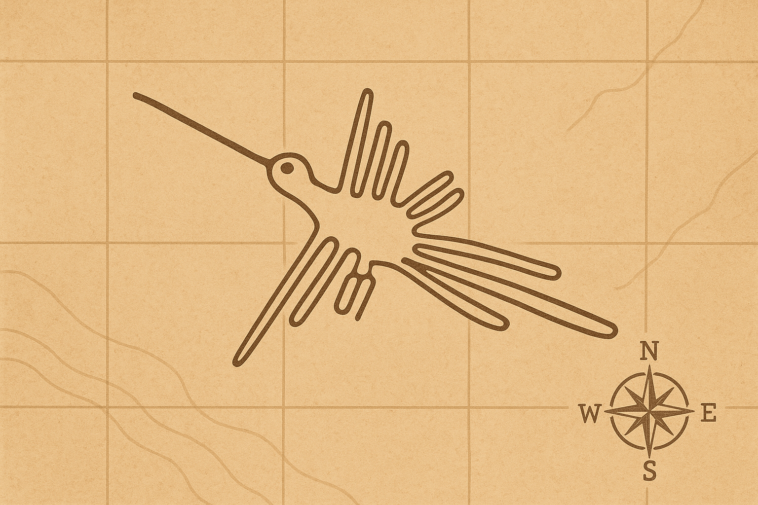 The Geoglyphs of Nazca, Peru