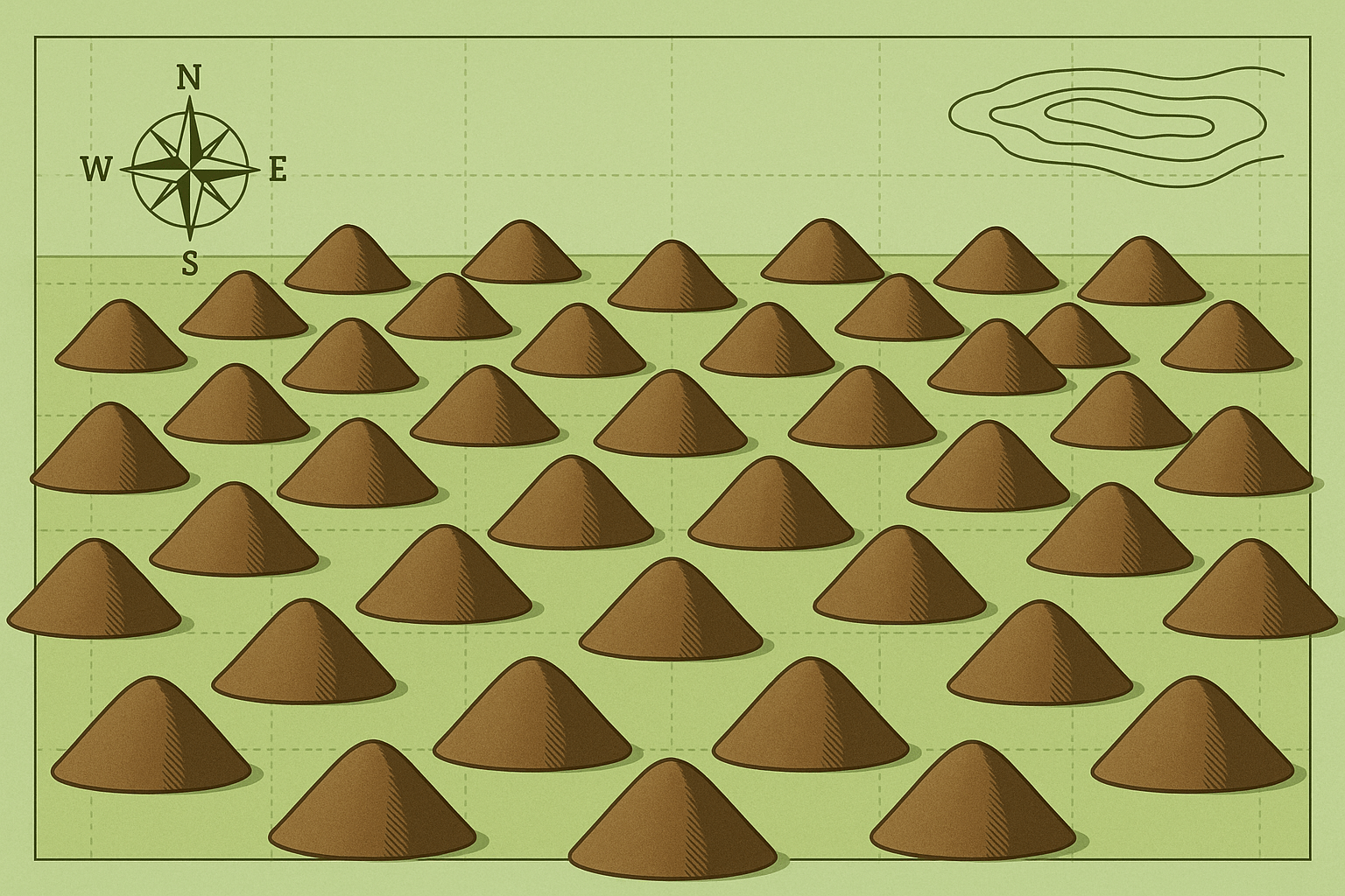 The Chocolate Hills of Bohol