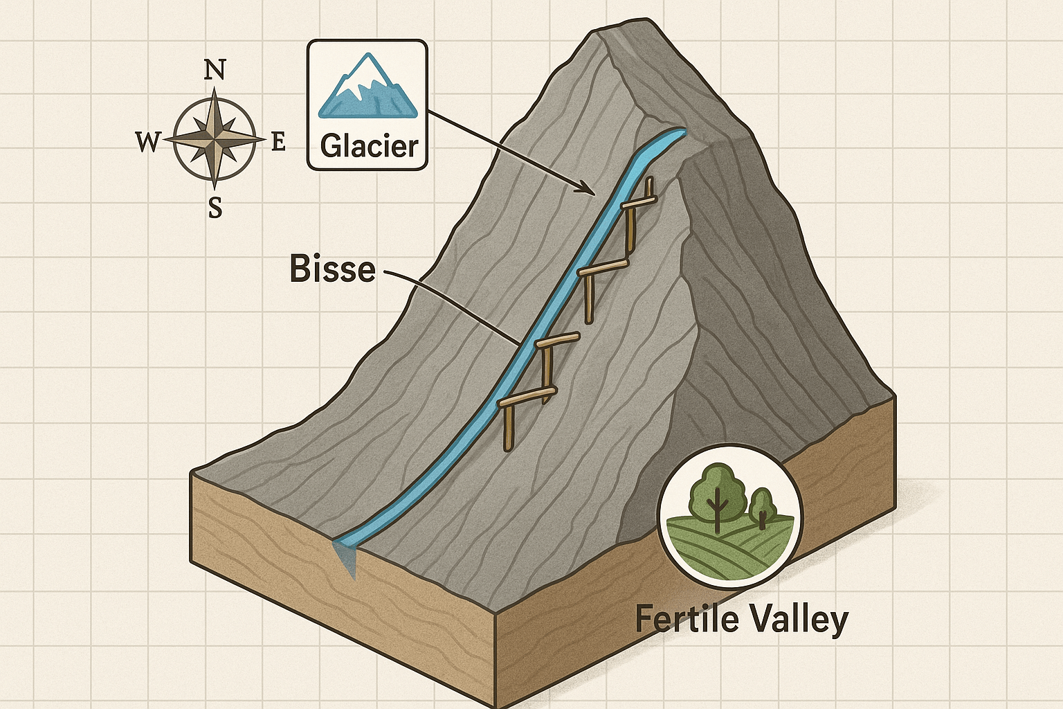 The “Bisses” of Switzerland