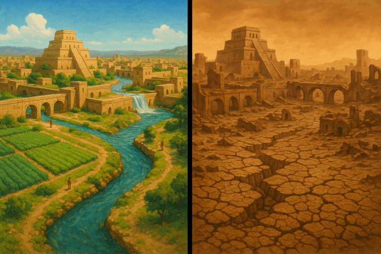 Megadroughts and Ancient Collapse