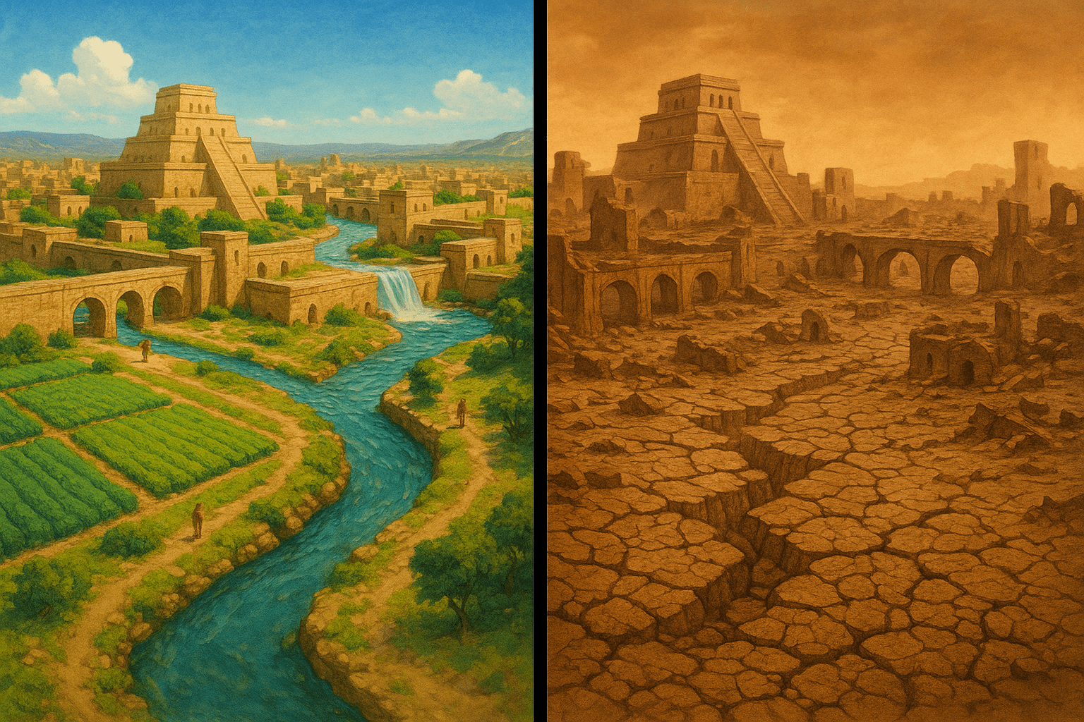 Megadroughts and Ancient Collapse