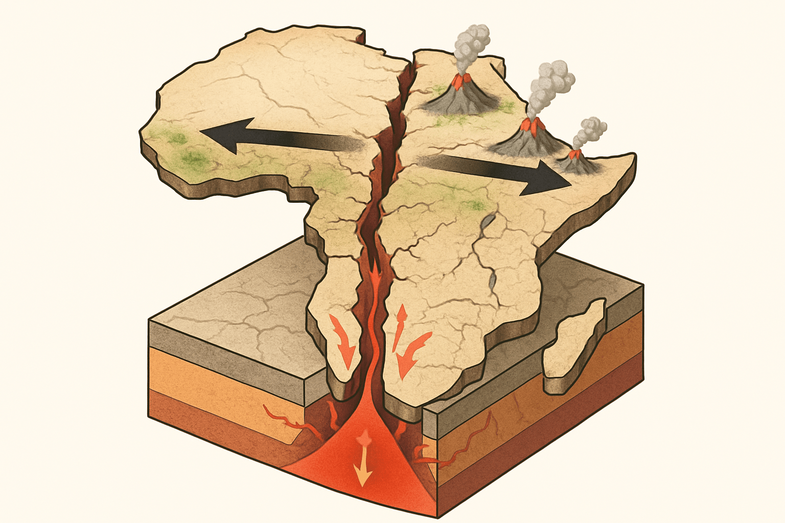 The Tectonics of the Great Rift Valley