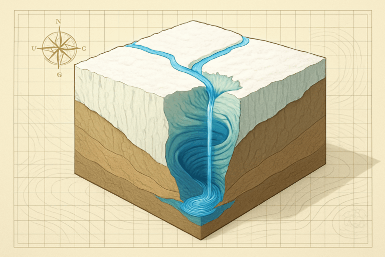 Glacial Mills (Moulins): Rivers Through Ice