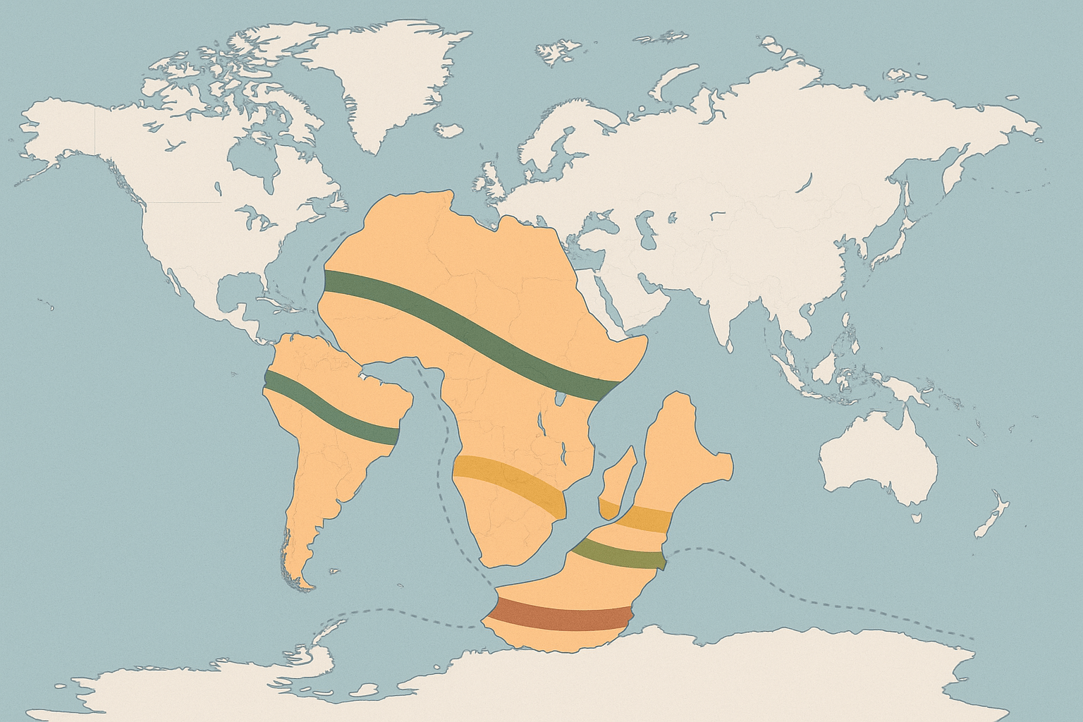 The Lost Geography of Gondwana