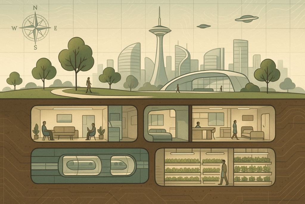 The Future is Underground: Subterranean Cities