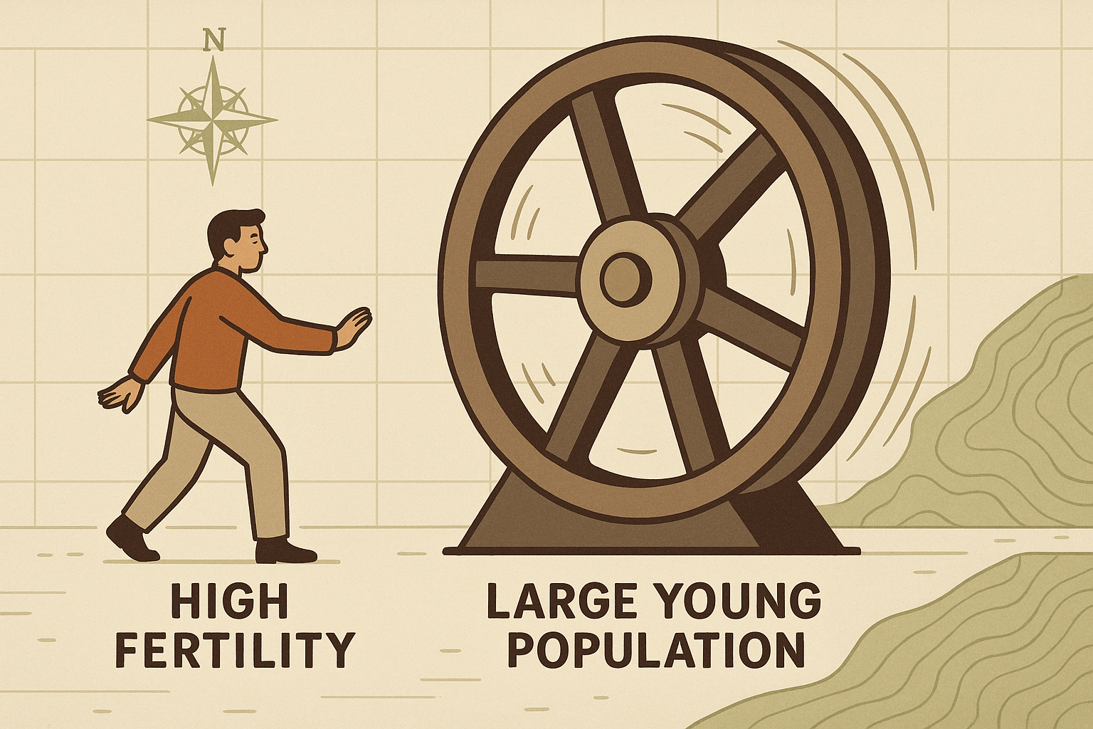 Demographic Momentum Explained
