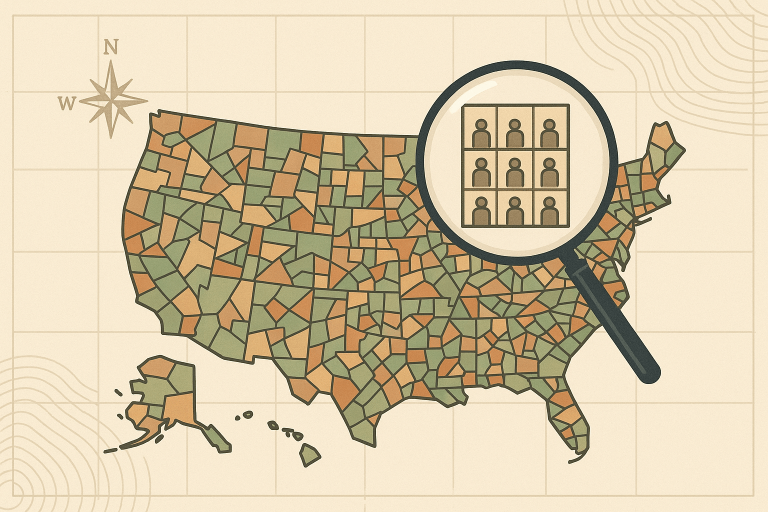 The Cartography of a Census