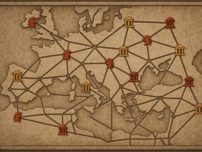 The Strategic Logic of Roman Roads