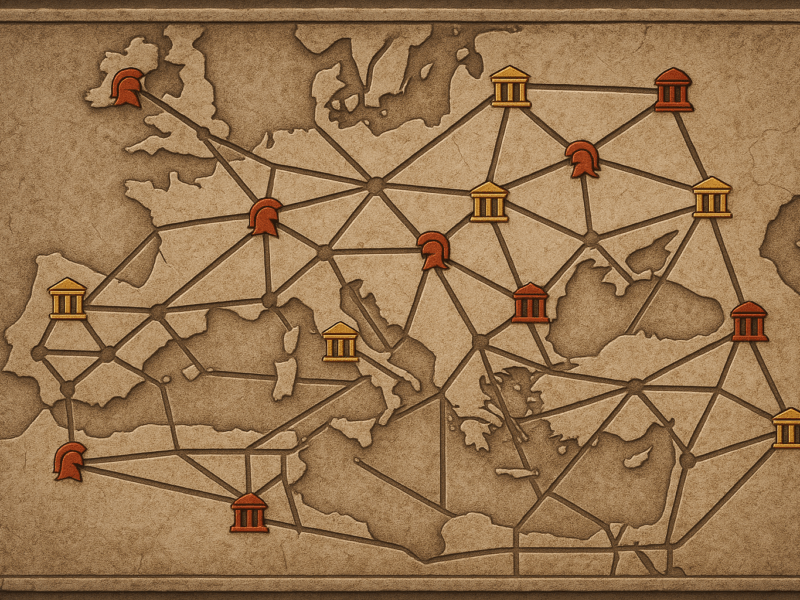 The Strategic Logic of Roman Roads