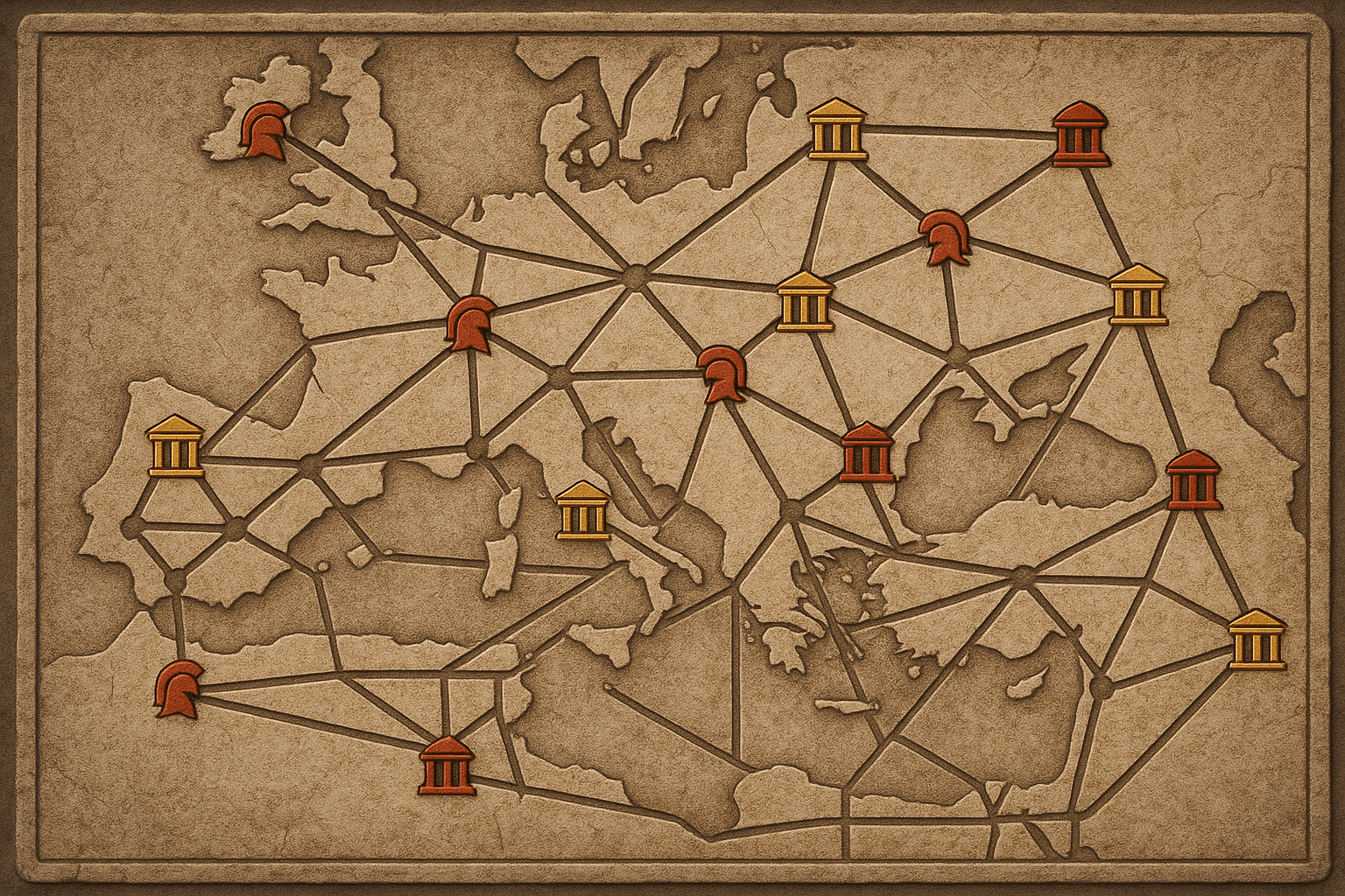 The Strategic Logic of Roman Roads