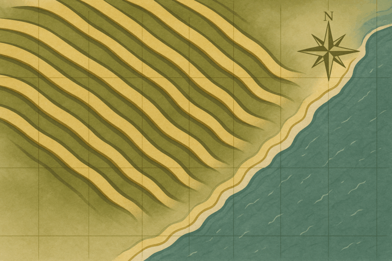 Cheniers: Ridges of Sand and Shell