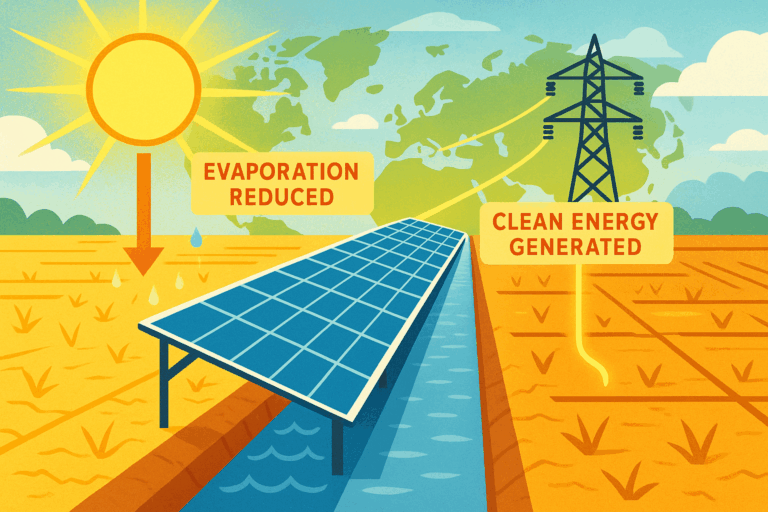 Solar Canals: A Land-Use Symbiosis