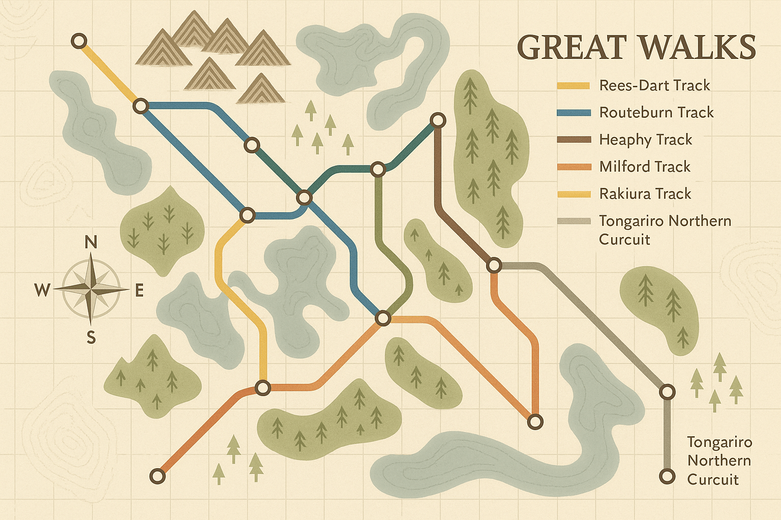 New Zealand’s Great Walks: An Engineered Wild