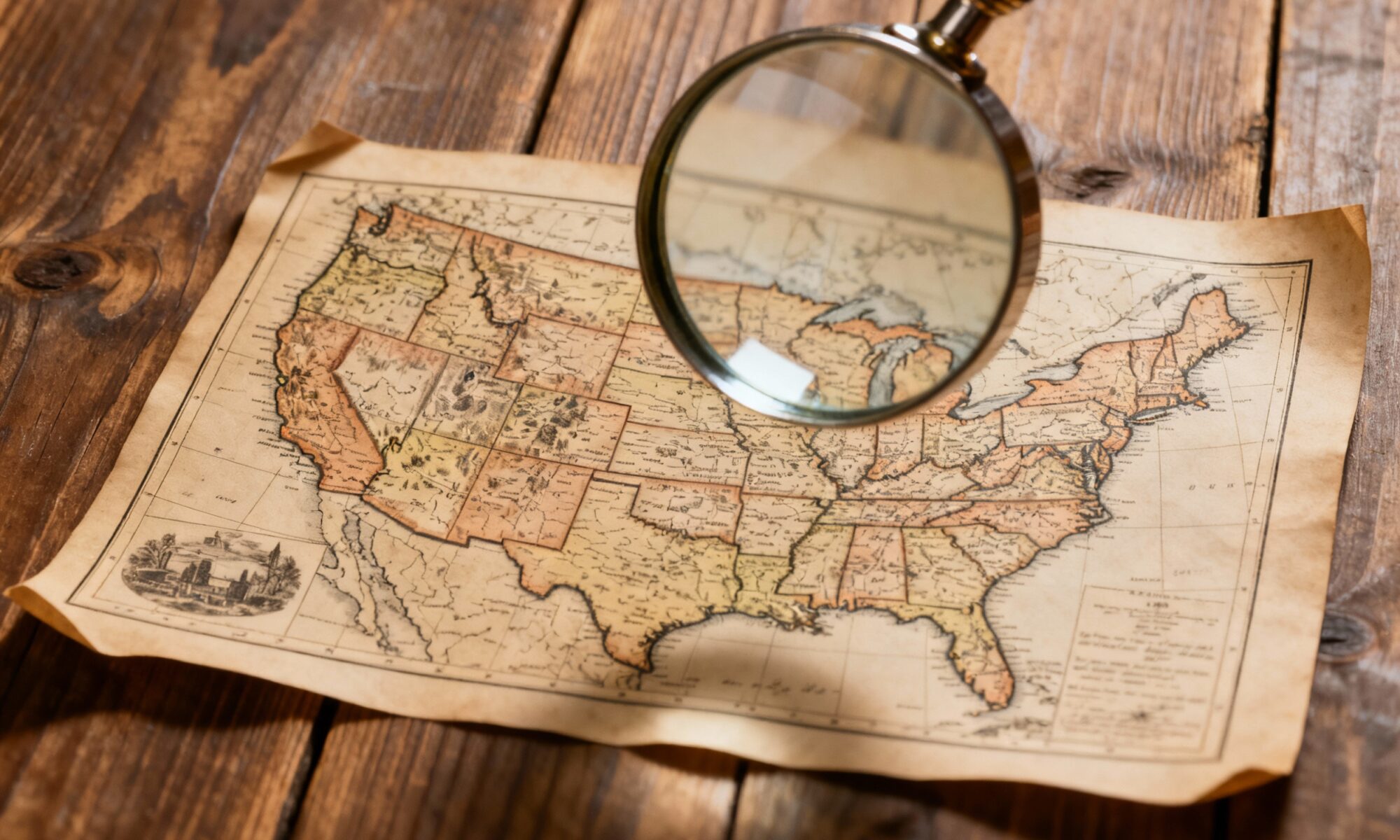 Secrets Hidden in the USA Geography Map