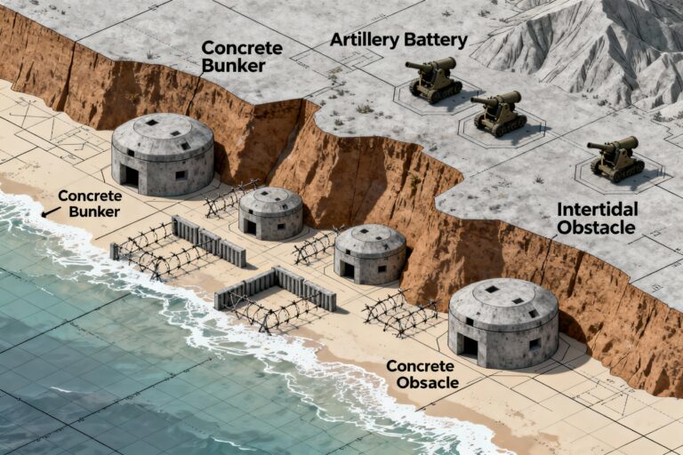 The Atlantic Wall’s Geographic Logic