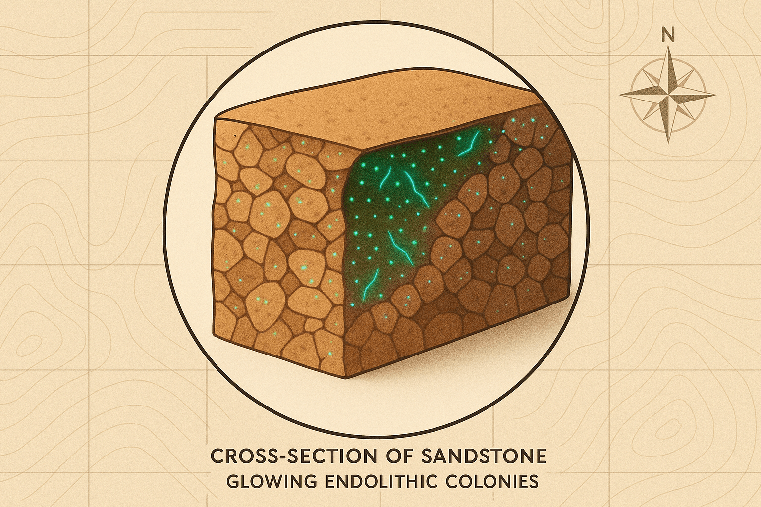 Endoliths: Life Inside Rocks